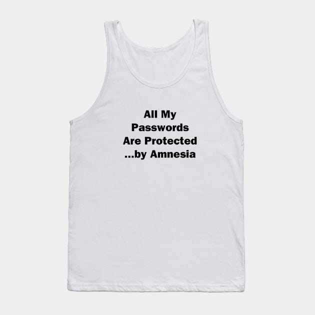Amnesia Tank Top by topher